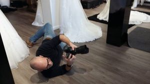 bruidsfotograaf in actie